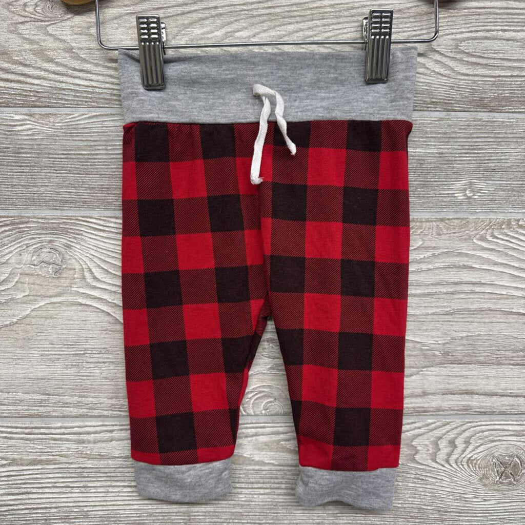 Buffalo Plaid Pants 0-3M