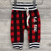 Buffalo Plaid Pants Lil Bro 0-3M