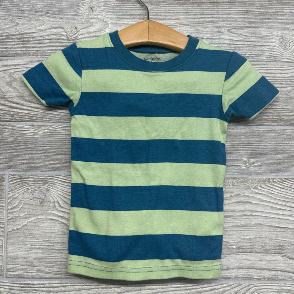 2 Pc PJs Stripes 24m