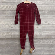 Blanket Sleeper Grid Moose Feet 3t