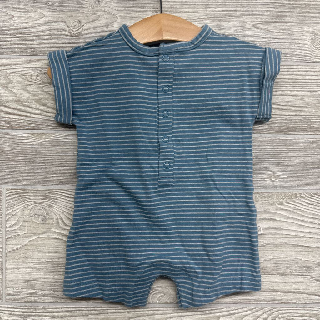 Shorty Romper Stripes 3m