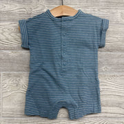 Shorty Romper Stripes 3m