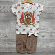 Shirt & Cargo Joggers Bear Love 3t