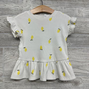 Ribbed Shirt Lemons 3t