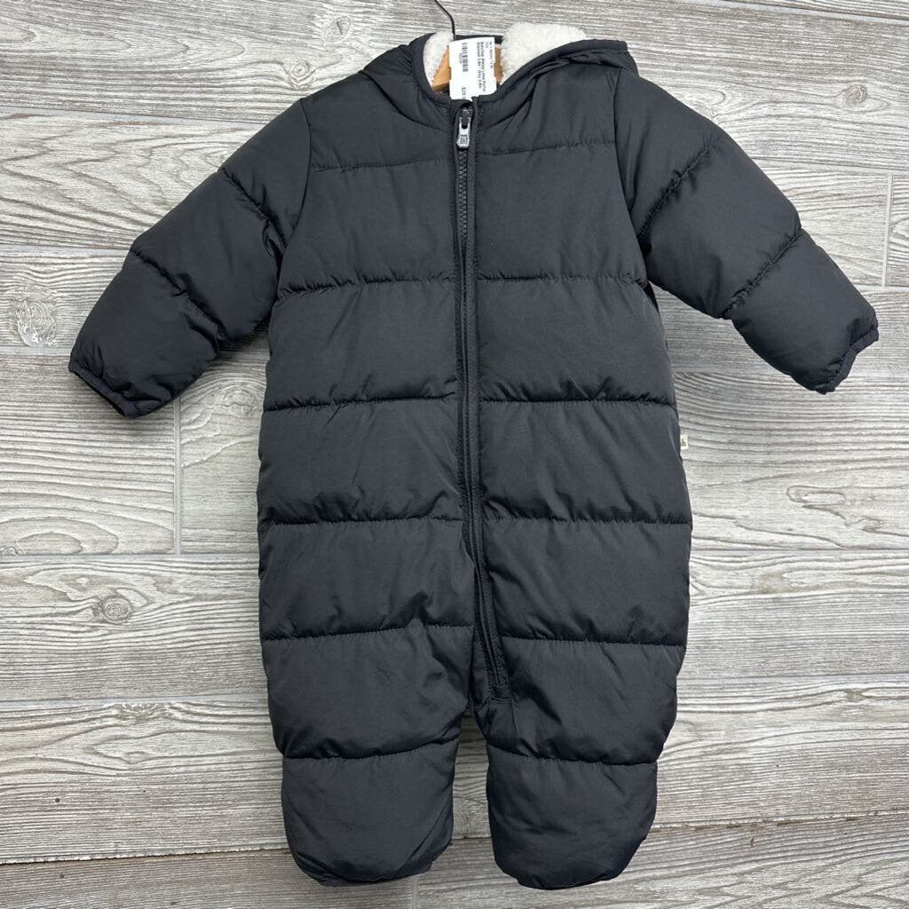 Sherpa Lined Puffer Snowsuit 3-6m *