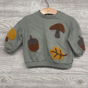 Crewneck Mushrooms, Acorn & Leaf*