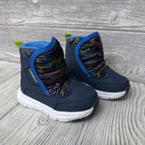 Velcro Snow Boots Printed Lines