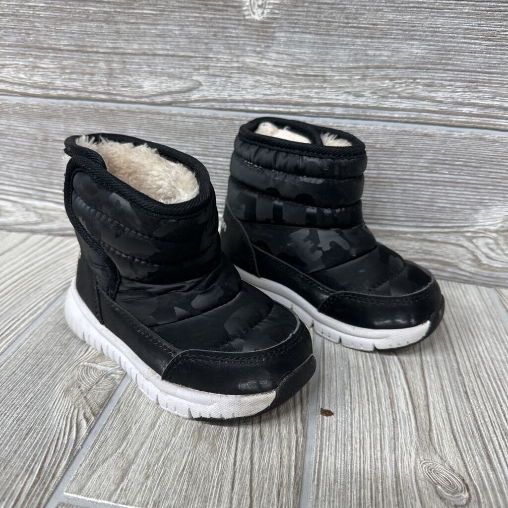 Velcro Snow Boots Camo