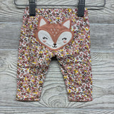 LS Bodysuit Little & Loved & Flower Pants 3M