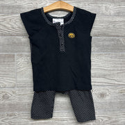 Iowa Hawkeyes Shirt & Polka Dot Pants 2t