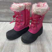 Faux Fur Lined Toggle Snow Boots Stars 12c