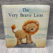 The Very Brave Lion Jellycat Hardcover Book