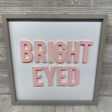 2 Pk Wooden Pictures Bright Eyed & Bushy Tailed