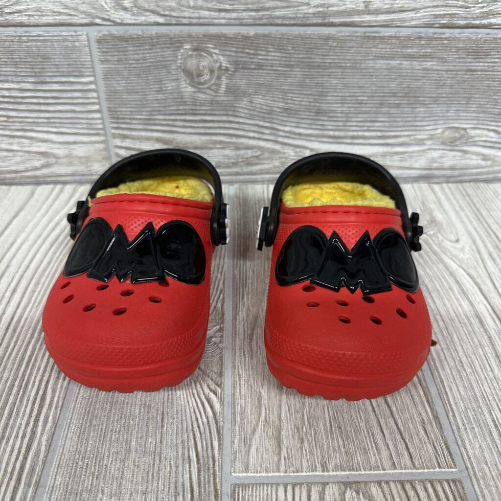 Fleece Lined Clog Shoes Mickey Mouse