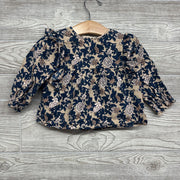 LS Button Up Back Tunic Flowers 12m