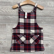 NEW Plaid Jumper Pockets 18-24m