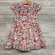 Woven Dress Ruffles Flowers 2t