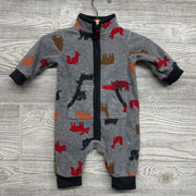LS Fleece Coverall Fox Bears 3m