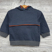 Hooded Shirt Stripes 12M