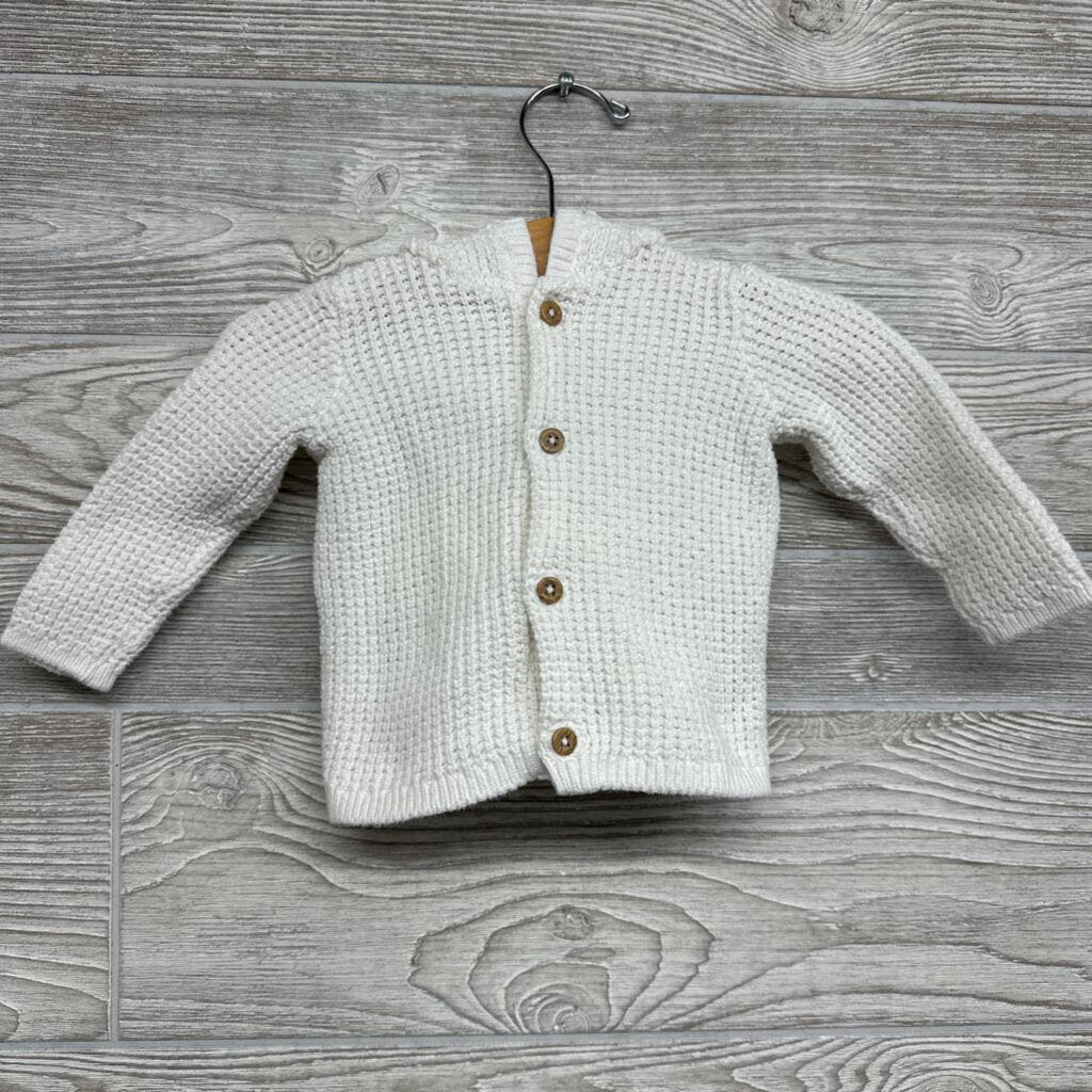 Knit Jacket W/ Hood 6m