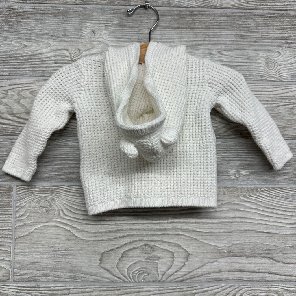 Knit Jacket W/ Hood 6m