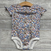 Bodysuit Flowers Bow Sleeves 9m