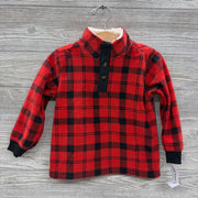 NEW Plaid Fleece Pullover 24m