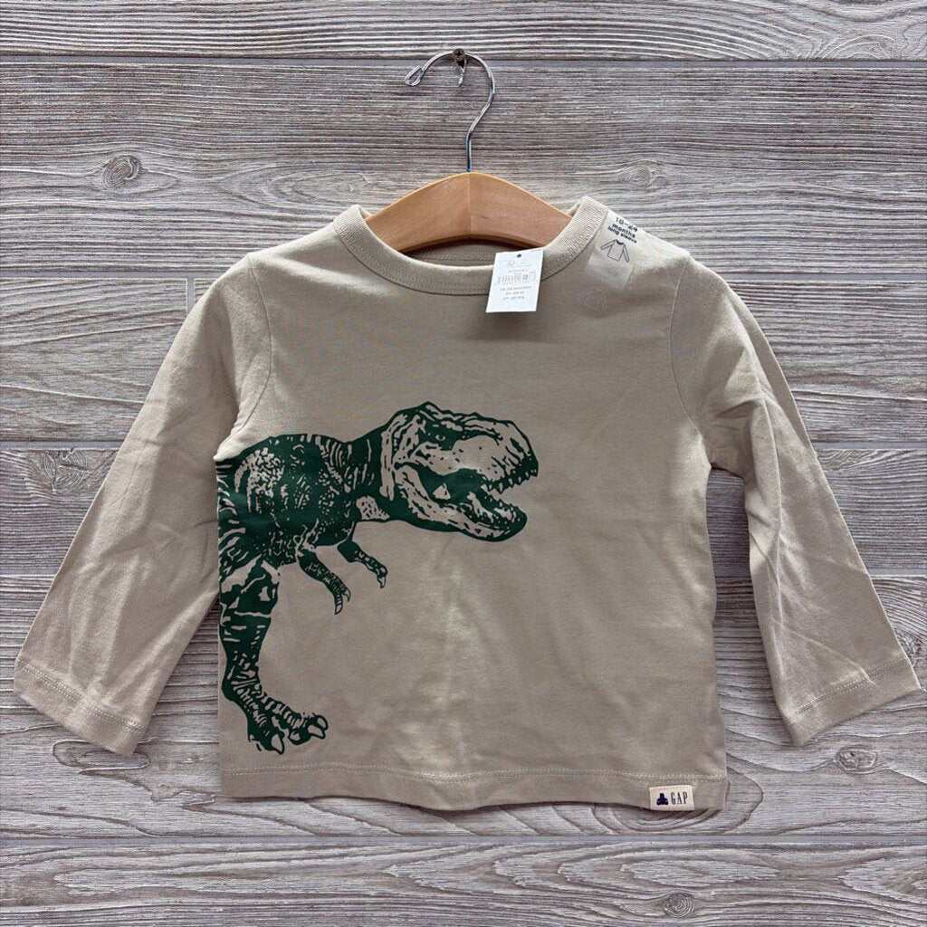 NEW Playtime Favorites LS Shirt Dinosaur 18-24m