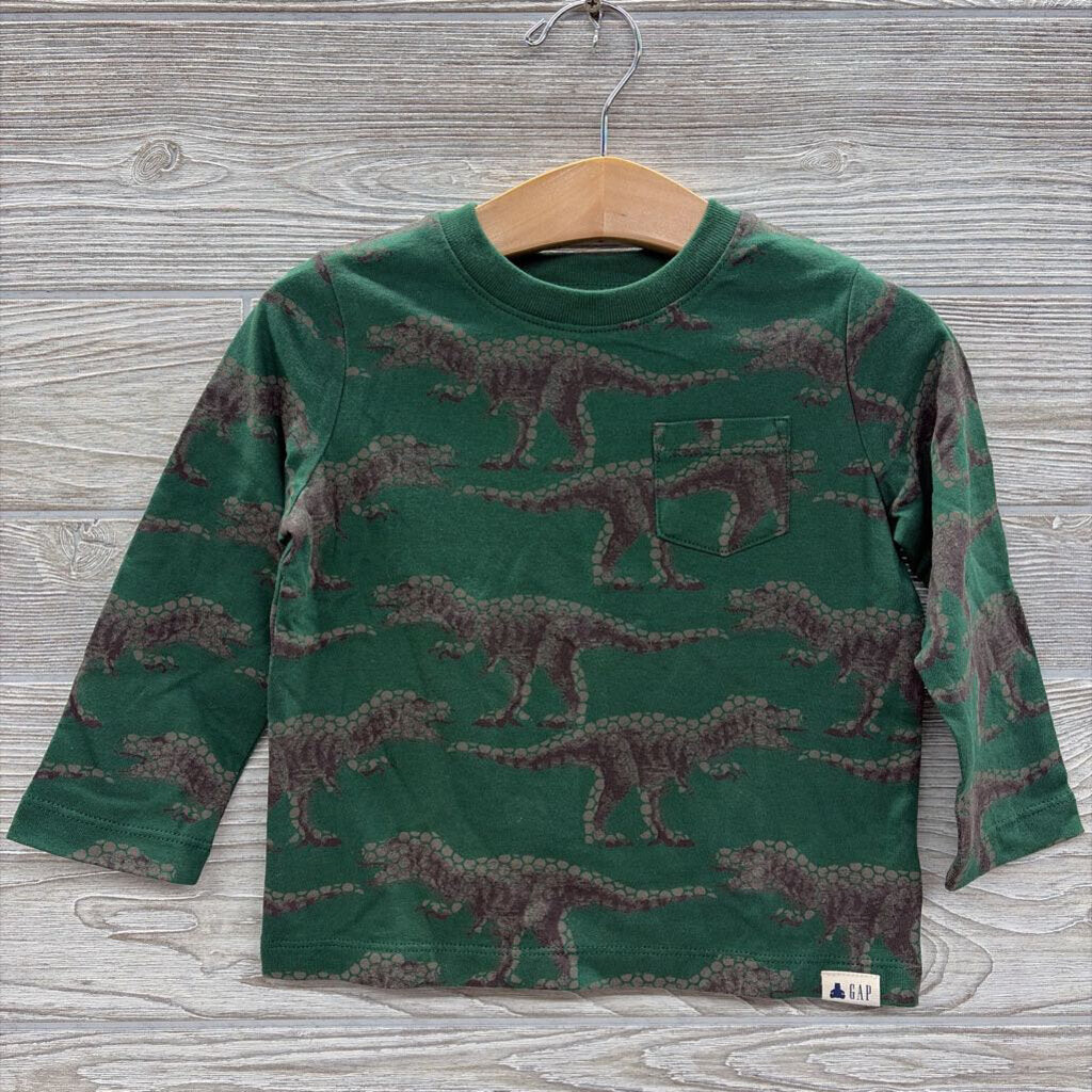 NEW Playtime Favorites LS Shirt Dinosaurs 18-24m