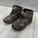 Velcro Camo Hiking Boots 7c