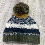 Knit Winter Hat W/ Pom 2-4t