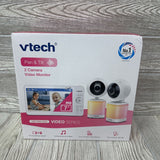 NEW Pan & Tilt 2 Camera 7" Video Baby Monitor