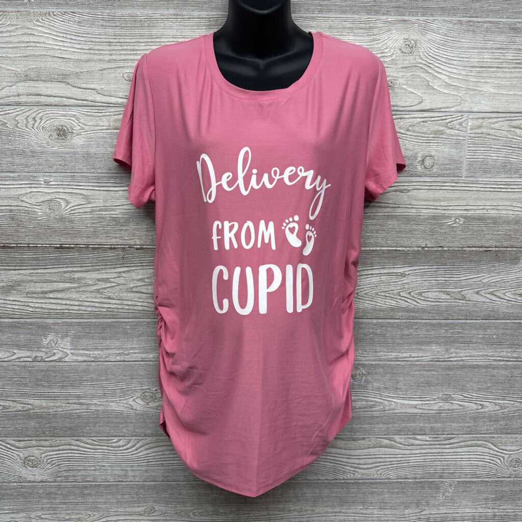 Ruched Shirt Delivery From Cupid XL