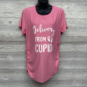 Ruched Shirt Delivery From Cupid XL
