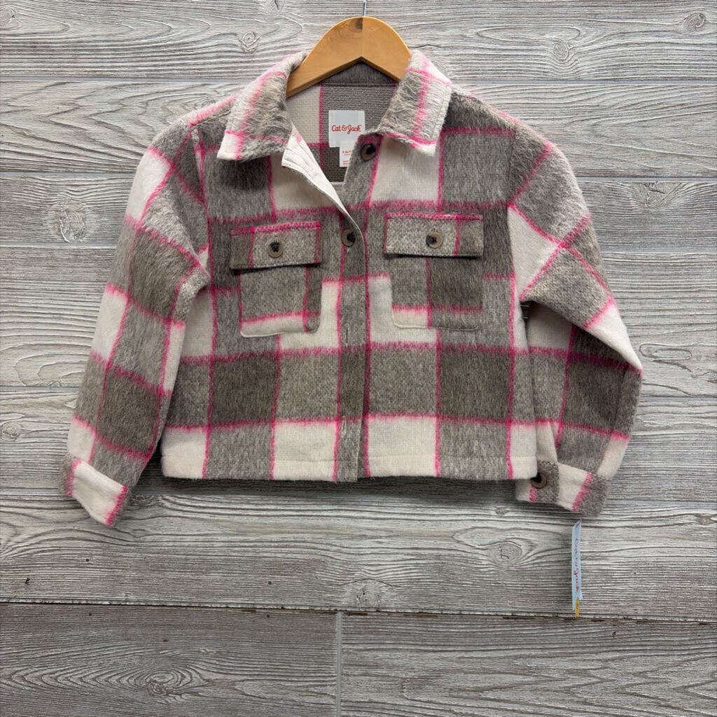 NEW Plaid Shacket 6-7