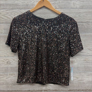 NEW LS Sequins Shirt 10-12
