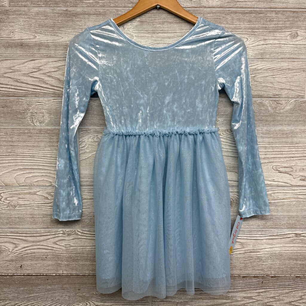 NEW Velour Tulle Dress 8