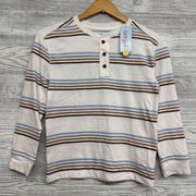 NEW Henley Shirt Stripes 8