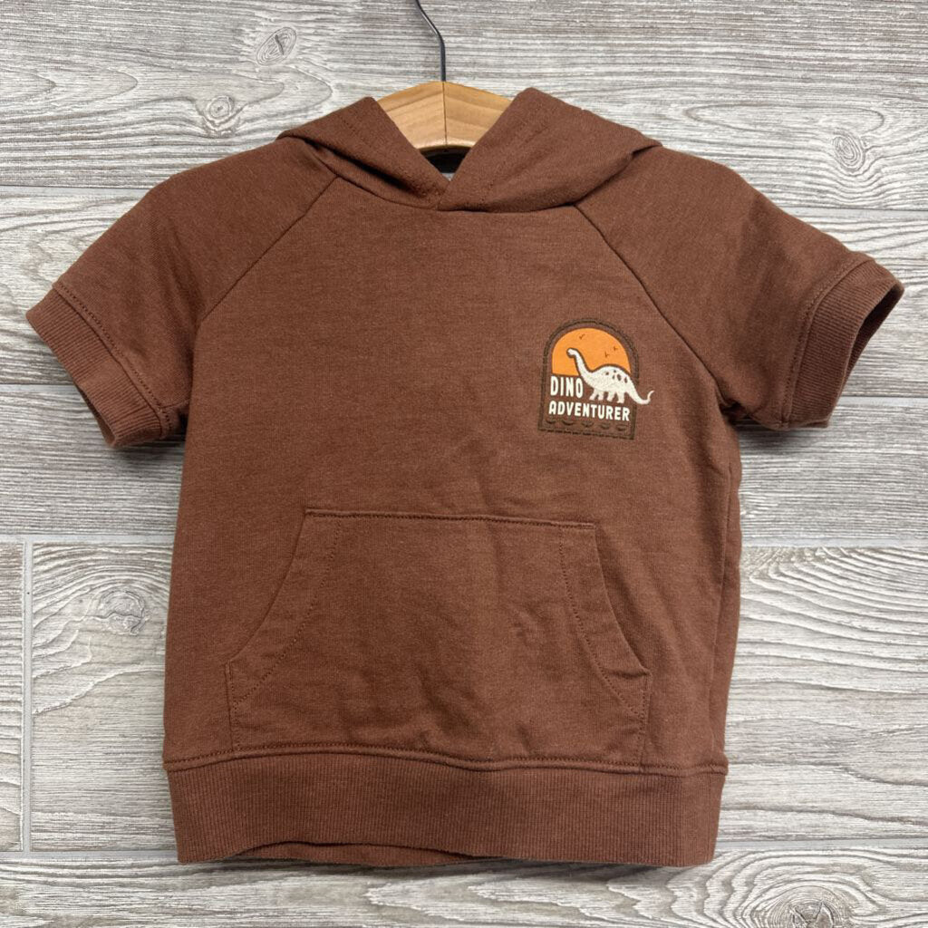 Shirt W/ Hood Dino Adventurer 2t
