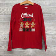 LS Shirt Official Cookie Tester Gingerbread Men 10-12