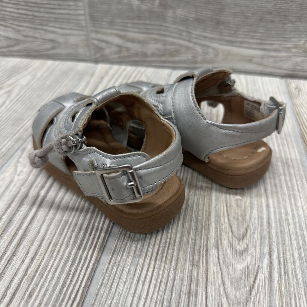 Metallic Sandals 6c