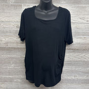 Rouched Ribbed Shirt XXL