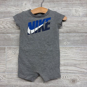 Shorty Romper Logo 6M