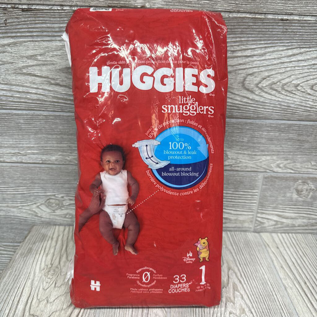 NEW 33 Pk Diapers