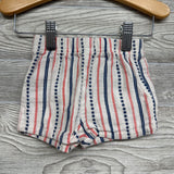Linen SS Button Up Shirt & Shorts Stars & Stripes