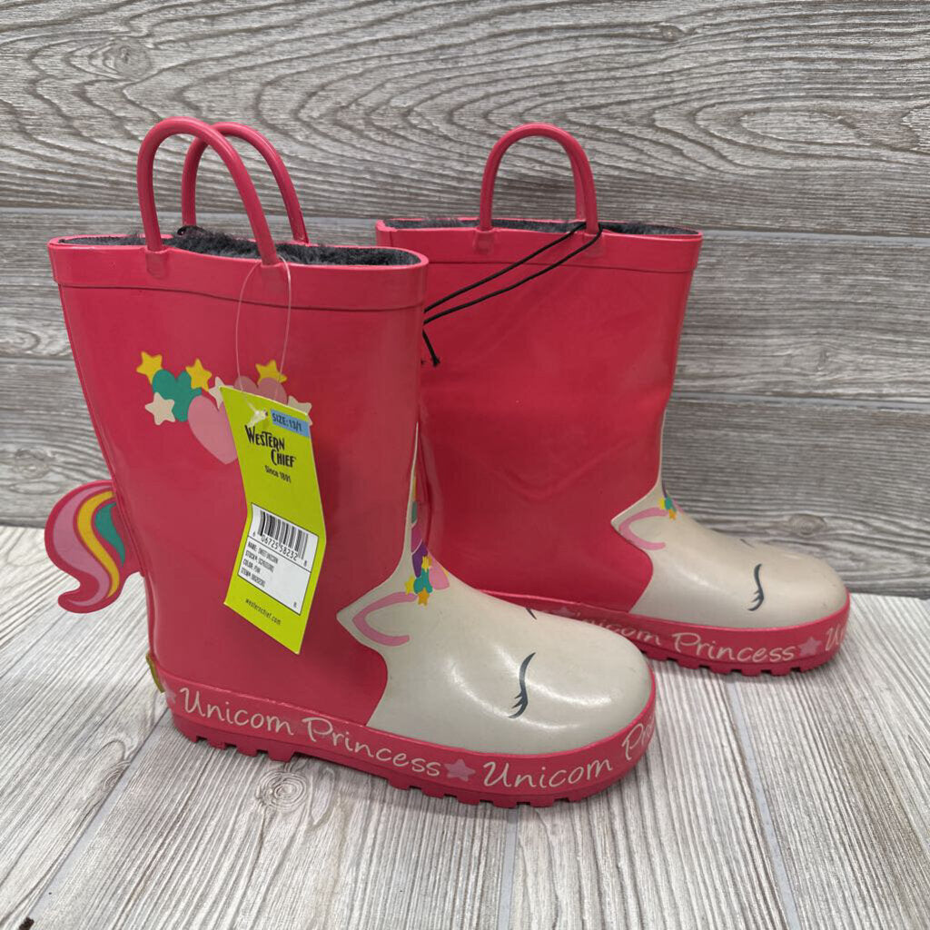 NEW Rain Boots Unicorn