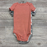 NEW 3 Pk Bodysuits New To The Crew 18m