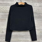 Mock Neck Powerchill Crop LS Shirt 8