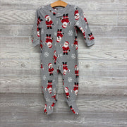 NEW Blanket Sleeper Santas 18M