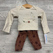 NEW Bodysuit & Tutu Leggings Full Of Thanks 3M